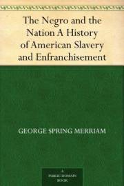 The Negro and the Nation A History of American Slavery and Enfranchisement