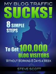 My Blog Traffic Sucks! 8 Simple Steps to Get 100,000 Blog Visitors without Working 8 Days a Week