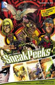 DC Comics Digital Sneak Peeks: 12/19/12 (DC Digital Comics Sneak Peeks)