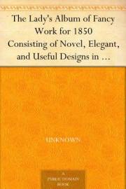 The Lady's Album of Fancy Work for 1850 Consisting of Novel, Elegant, and Useful Designs in Knitting, Netting, Crochet, Braid