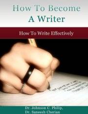 How To Become A Writer