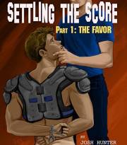 Settling the Score -- Part 1: The Favor: straight to gay MM jock bully erotica