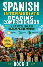 Spanish Intermediate Reading Comprehension – Book 3: Improve Vocabulary, Grammar and Fluency with 15 Engaging Articles