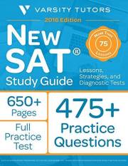 New SAT Prep Study Guide: Lessons, Strategies, and Diagnostic Tests New SAT Prep Study Guide: Lessons, Strategies, and Diagnostic Tests