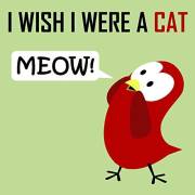 Children's Book: I Wish I Were a Cat [Children's books about birds and cats] (Sammy Bird)