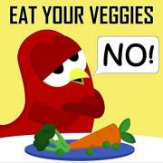 Children's Book: Eat Your Veggies - NO! [Bedtime and Monster Stories for Kids] (Sammy Bird)