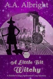 A Little Bit Witchy (A Riddler's Edge Cozy Mystery #1)
