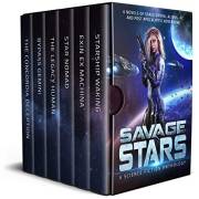Savage Stars: 6 Novels of Space Opera, Aliens, AI, and Post Apocalyptic Adventure