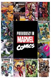 Previously In Marvel Comics Recap Guide #1 (Marvel Previews)