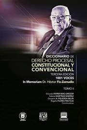 Diccionario de Derecho Procesal Constitucional y Convencional, tercera edición, 1001 voces: TOMO II (Spanish Edition)