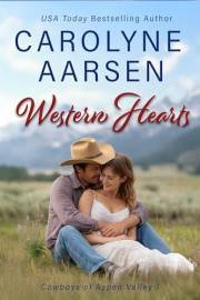 Western Hearts: A Sweet Christian Western Romance (Cowboys of Aspen Valley Book 1)