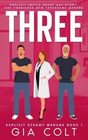 THREE: Explicit Erotic Short Sex Story: Hot Forbidden MFM Threesome Menage (Explicit Steamy Menage Book 1)
