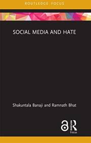 Social Media and Hate (Routledge Focus on Communication and Society)