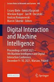 Digital Interaction and Machine Intelligence: Proceedings of MIDI’2021 – 9th Machine Intelligence and Digital Interaction Con