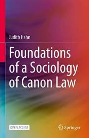 Foundations of a Sociology of Canon Law