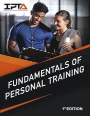 Fundamentals of Personal Training Fundamentals of Personal Training