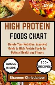 HIGH PROTEIN FOODS CHART: Elevate Your Nutrition: A pocket Guide to High Protein Foods for Optimal Health and Fitness (Approv