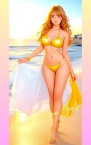 Kawaii Bikini Girls : Cute Anime AI Art Book