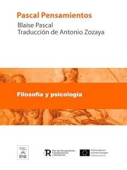 Pascal Pensamientos (Colección Biblioteca Nacional de España) (Spanish Edition)