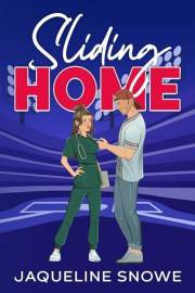 Sliding Home: a black cat, cinnamon roll, second chance baseball romance