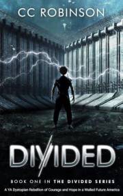 Divided: A YA Dystopian Rebellion of Courage and Hope in a Walled Future America (Divided Series, Book 1)
