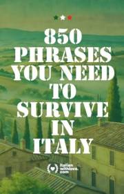 850 Phrases You Need to Survive in Italy: With translation, pronunciation, and audio by a native speaker (Italian Edition)