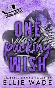 One Pucking Wish: An Enemies to Lovers, Forced Proximity, Only One Bed Hockey Romance (Crane Hockey Book 3)