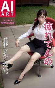 Very tired office ladies AI beauty photo book (Japanese Edition)