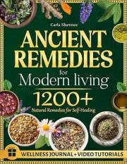 ANCIENT REMEDIES for MODERN LIVING: 1200+ Natural Remedies for Self-Healing, Holistic Health, and Sustainable Wellness for Al