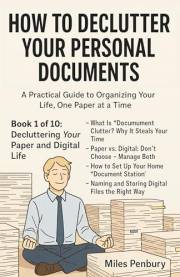 How to Declutter Your Personal Documents Book 1 : Decluttering Your Paper and Digital Life (How to Declutter Your Personal Do