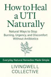 How to Heal a UTI Naturally: Natural Ways to Stop Burning, Urgency, and Discomfort Without Antibiotics (Everyday Natural Reme