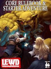 Lewd Dungeon Adventures Core Rulebook and Starter Adventure: An Adult Role-Playing Game for Couples