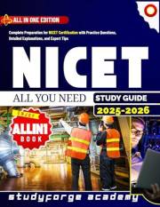 NICET STUDY GUIDE 2025-2026: Complete Preparation for NICET Certification with Practice Questions, Detailed Explanations, and