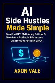 AI Side Hustles Made Simple: Turn ChatGPT, MidJourney & Other AI Tools Into a Profitable Side Income — Even If You’re Not Tec