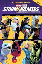 Stormbreakers 2026 Sketchbook (Marvel Previews)