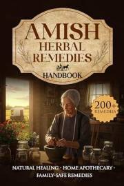 Amish Herbal Remedies Handbook: The Complete Guide to Natural Healing, Home Apothecary Wisdom, and Safe Remedies for the Whol
