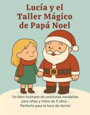 Lucía y el Taller Mágico de Papá Noel: Un libro ilustrado de aventuras navideñas para niñas y niños de 5 años – Perfecto para