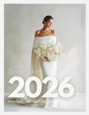 The Bride’s Dream 2026 Wedding Dresses Trends LookBook: Bridal Magazine of Modern Gowns, Couture Ideas & Timeless Inspiration