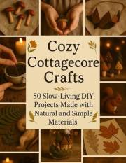 Cozy Cottagecore Crafts: 50 Slow-Living DIY Projects Made with Natural and Simple Materials (DIY Crafts Book 1)