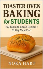 Toaster Oven Baking for Students: 100 Fast and Cheap Recipes + 28 Day Meal Plan (Budget Baking Series)