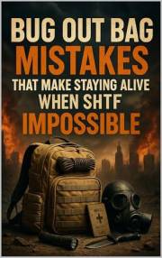 Bug Out Bag Mistakes That Make Staying Alive When SHTF Impossible: A Grid Down Survival Manual (Survival & Prepping Books)