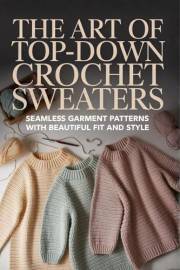 The Art of Top-Down Crochet Sweaters: Seamless Garment Patterns With Beautiful Fit and Style