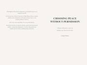 Choosing Peace Without Permission: A Memoir of Boundaries, Grief, and Building a Life That Feels Like Home