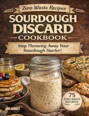 The Ultimate Zero-Waste Sourdough Discard Cookbook: Measured Recipes, Clear Gram Conversions, and Reliable Results to Turn Ex