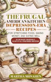 The Frugal American Kitchen Depression-Era Recipes: for Stretching Food, Saving Money, and Eating Well 51 Budget-Friendly, Su