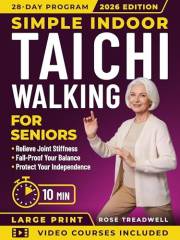 Simple Indoor Tai Chi Walking for Seniors: A 10-Minute Daily Plan for Beginners Over 50 to Improve Balance, Regain Mobility,
