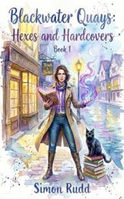 Hexes & Hardcovers: A Cornish Bookshop Cozy Mystery (The Blackwater Quay Mysteries Book 1)