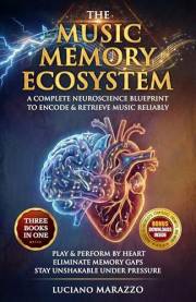 The Music Memory Ecosystem: 3 in 1; A Complete Neuroscience Blueprint to Encode & Retrieve Music Reliably; Play & Perform by
