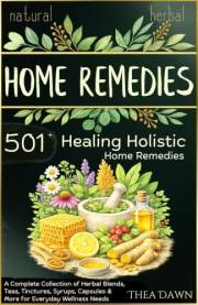 Natural Herbal Home Remedies: 501+ Healing Holistic Home Remedies, A Complete Collection of Herbal Blends, Teas, Tinctures, S