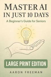 Master AI in Just 10 Days: A Beginner's Guide for Seniors to Understand, Use, and Share Artificial Intelligence — Large Print